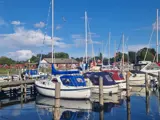 harbour in denmark with boats